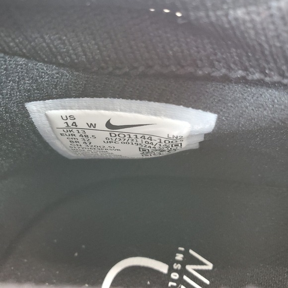 Nike Vapor Edge Elite 360 Football Cleats Men's Size 14 Wide - Picture 9 of 9